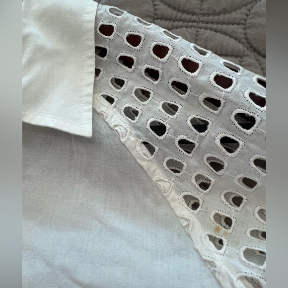 Jonathan Simkhai Short sleeve shirt in white - Picture 12 of 14